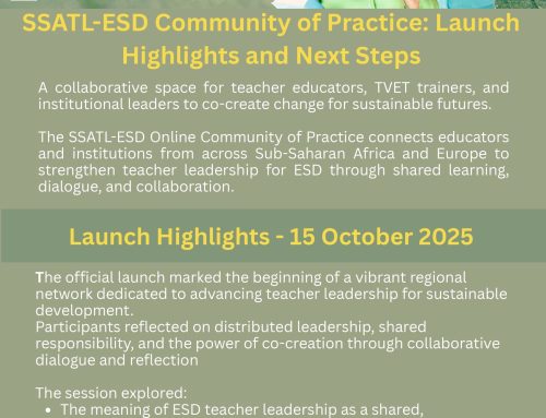 Welcome to Communities of Practice on Teacher Leadership