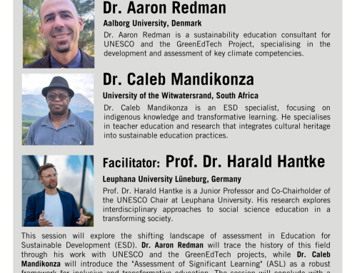 Assessment in Education for Sustainable Development: History and Future Directions